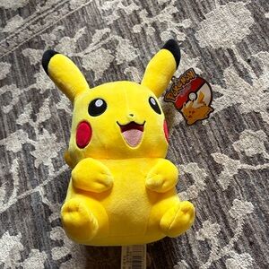 Pikachu Plush Toy - Yellow